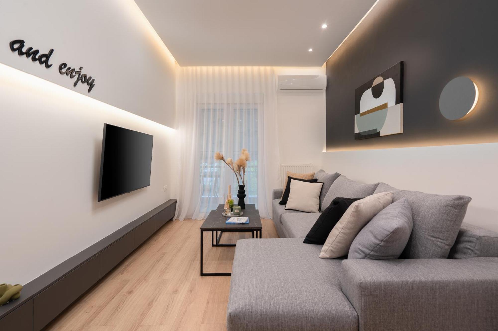Exclusive And Deluxe Apartment In Athens City 外观 照片